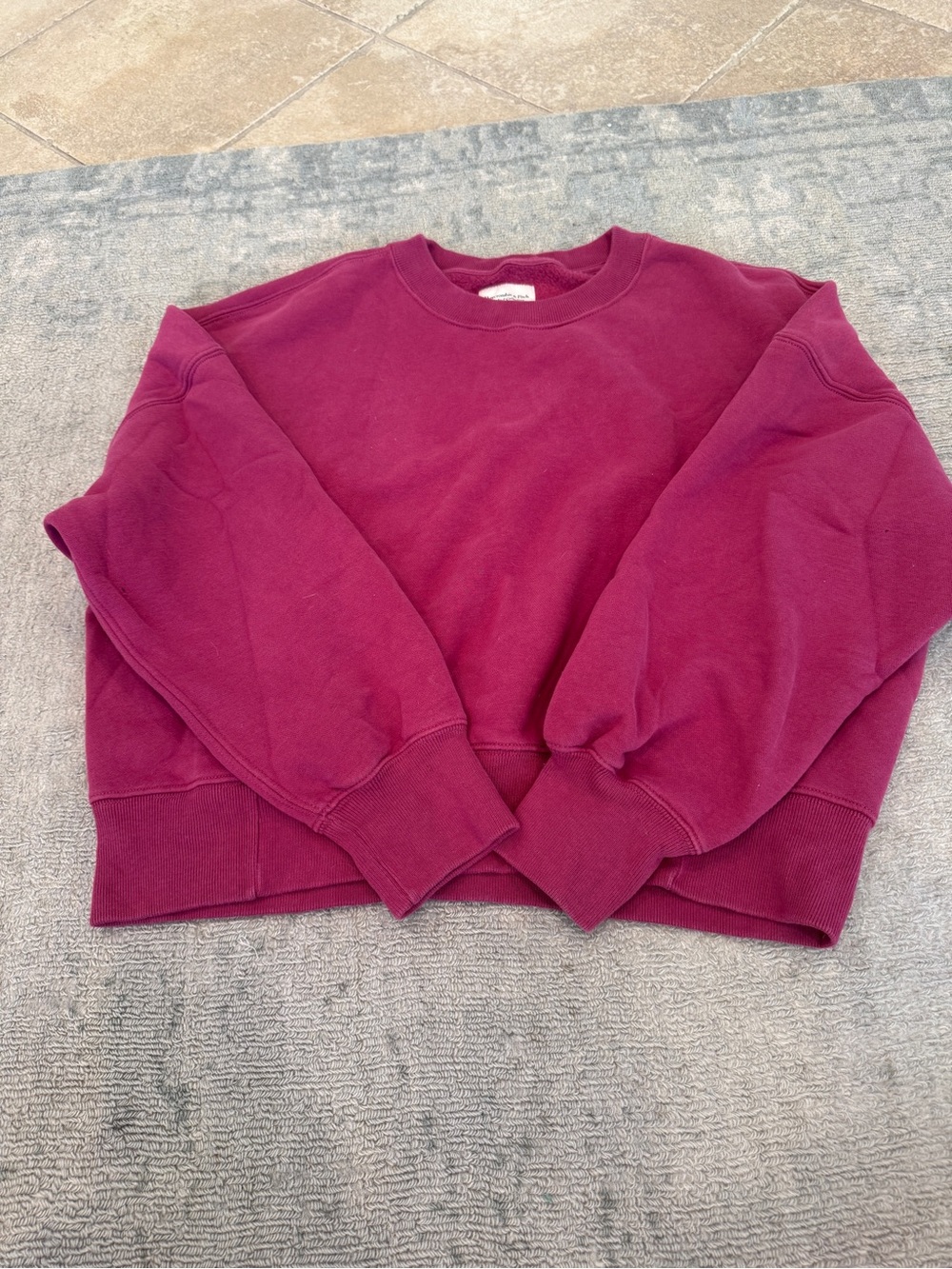 Abercrombie & Fitch Berry Crewneck Sweatshirt